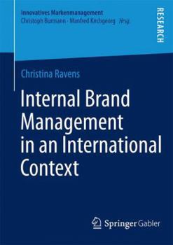 Paperback Internal Brand Management in an International Context Book