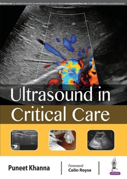 Paperback Ultrasound in Critical Care Book