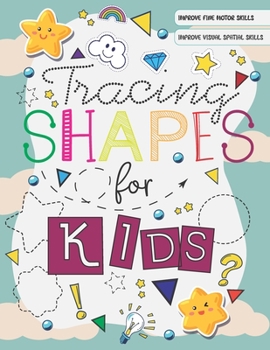 Paperback Tracing Shapes For Kids: Workbook to learn and trace various patterns and objects for kids and toddlers 4-7 years olds Book