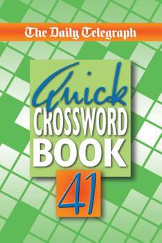 Paperback Daily Telegraph Quick Crossword Book 41 Book
