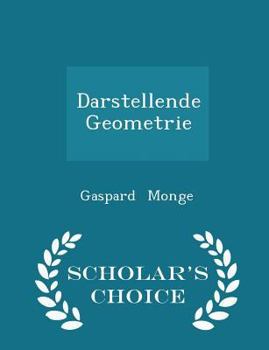 Paperback Darstellende Geometrie - Scholar's Choice Edition Book