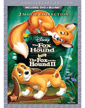 Blu-ray The Fox and the Hound/The Fox and the Hound II Book