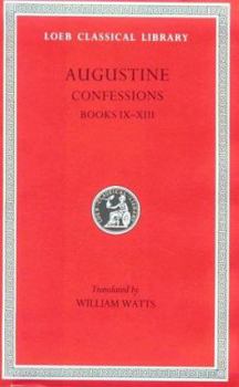 Hardcover Confessions, Vol. 2: Books 9-13 (Loeb Classical Library, No. 27) Book