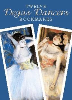Paperback Twelve Degas Dancers Bookmarks Book