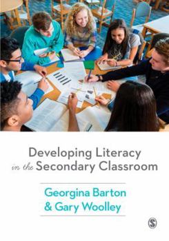 Hardcover Developing Literacy in the Secondary Classroom Book