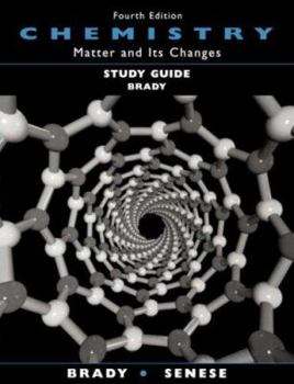 Paperback Study Guide to Accompany Chemistry: Matter and Its Changes, 4th Edition Book