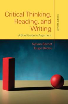 Paperback Critical Thinking, Reading, and Writing: A Brief Guide to Argument Book