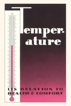 Paperback Vintage Journal Temperature, Health Brochure Book