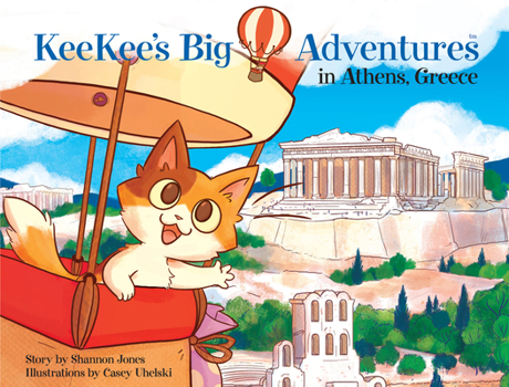 Hardcover Keekee's Big Adventures in Athens, Greece Book