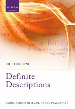 Paperback Definite Descriptions Book