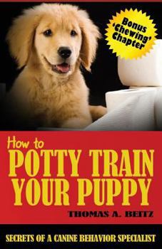 Paperback How to Potty Train Your Puppy Book