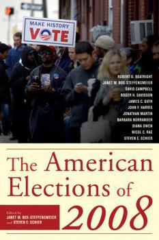 Paperback The American Elections of 2008 Book