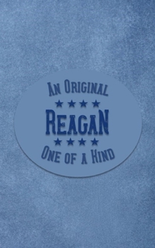 Paperback Reagan: Personalized Writing Journal for Men Book