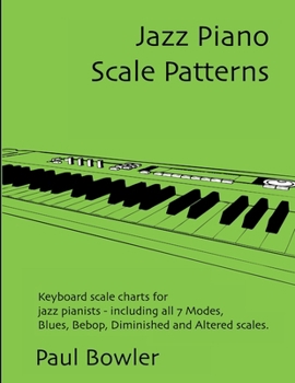 Paperback Jazz Piano Scale Patterns Book
