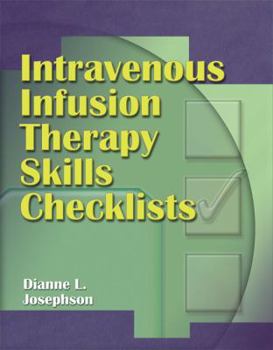 Paperback Intravenous Infusion Therapy Skills Checklists Book