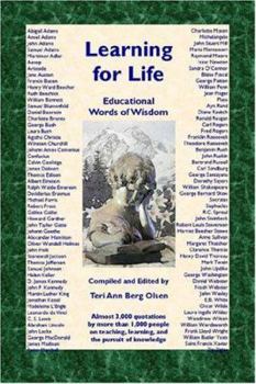 Paperback Learning for Life: Educational Words of Wisdom Book