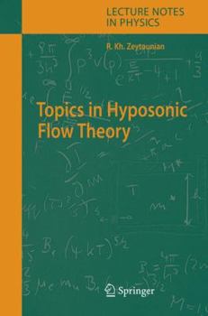 Paperback Topics in Hyposonic Flow Theory Book