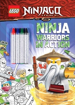 Paperback Lego Ninjago: Ninja Warriors in Action Book