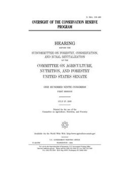 Oversight of the Conservation Reserve Program