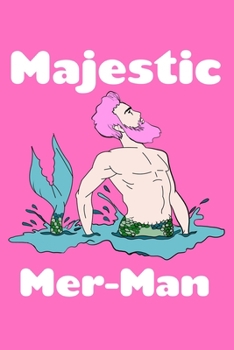 Paperback Majestic Mer Man: Personal Expense Tracker Book