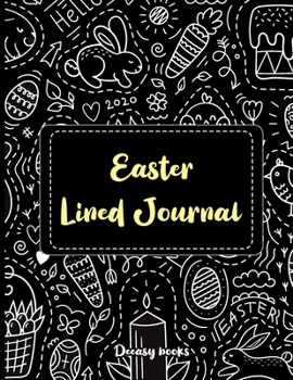 Paperback Easter Lined Journal Book