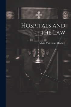 Paperback Hospitals and the Law Book