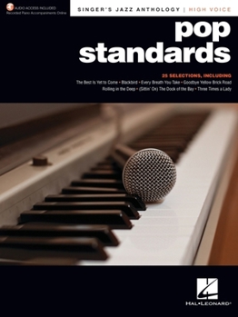 Misc. Pop Standards - Singer's Jazz Anthology High Voice Edition with Recorded Piano Accompaniments Book
