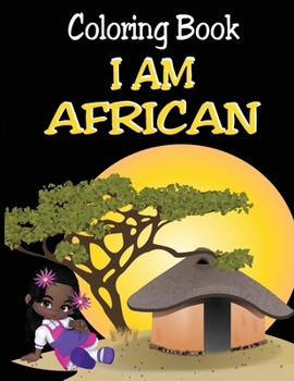 Paperback Coloring Book - I Am African Book