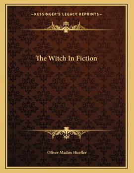 Paperback The Witch In Fiction Book