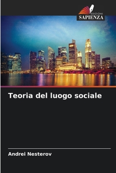 Paperback Teoria del luogo sociale [Italian] Book