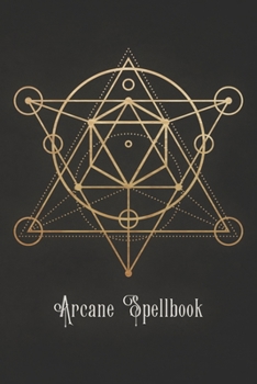 Paperback Arcane Spellbook: RPG Notebook Book