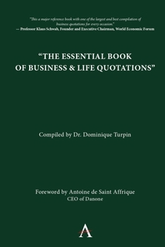 Hardcover The Essential Book of Business and Life Quotations Book