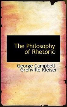Paperback The Philosophy of Rhetoric Book