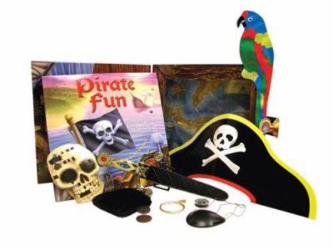 Paperback Pirate Fun [With Adventure Book and Skull Decoder, Eye Patch, Compass, Coins, DaggerWith Hidden Treasure Map] Book