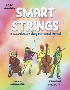 Paperback Smart Strings: Cello: Volume One Black and White Book