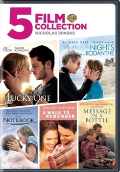 DVD 5 Film Favorites: Nicholas Sparks Book