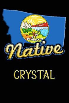 Montana Native Crystal: College Ruled Composition Book