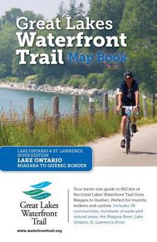 Paperback Great Lakes Waterfront Trail Map Book: Lake Ontario and St. Lawrence River Edition Book