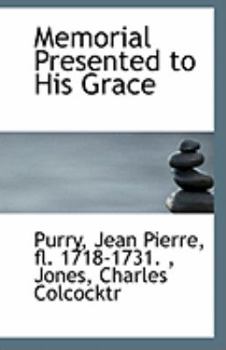 Paperback Memorial Presented to His Grace Book