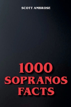 Paperback 1000 Sopranos Facts Book