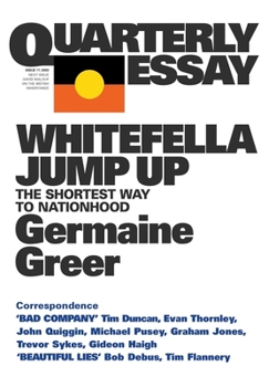 Paperback Whitefella Jump Up: The shortest way to nationhood: QE11 Book