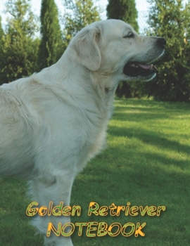 Golden Retriever NOTEBOOK: Dog Notebooks and Journals 110 pages (8.5x11)
