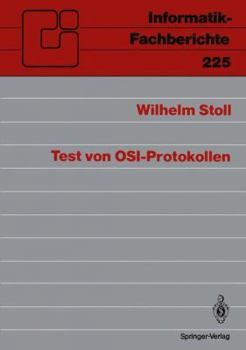 Paperback Test Von Osi-Protokollen [German] Book