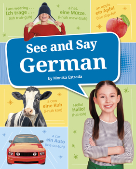 Hardcover See and Say German [German] Book