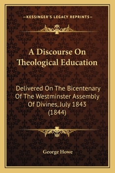 A Discourse on Theological Education