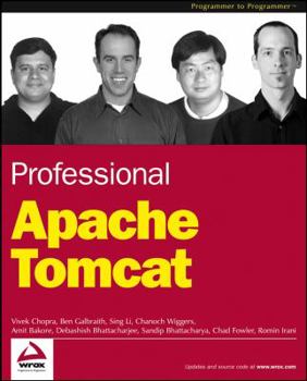 Paperback Professional Apache Tomcat Book