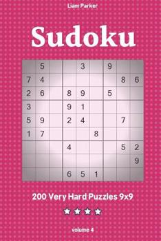 Paperback Sudoku - 200 Very Hard Puzzles 9x9 vol.4 Book