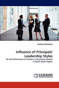 Paperback Influence of Principals' Leadership Styles Book