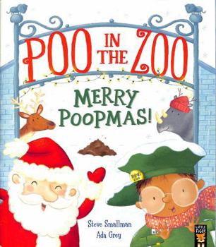 Paperback Poo in the Zoo: Merry Poopmas! Book