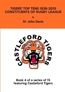 Paperback Tigers' Top Tens 1926-2015: Constituents of Rugby League Book